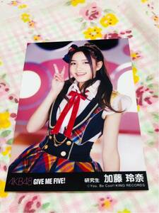 AKB48 公式生写真 GIVE ME FIVE! 加藤玲奈