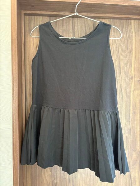 gu プリーツテールコンビネーションタンクトップ M