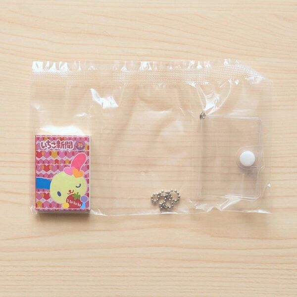 サンリオキャラクターズ いちご新聞 豆ガチャノート ウサハナ