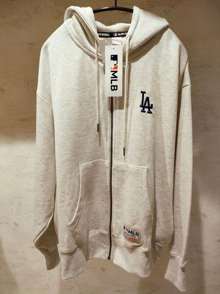 MLB LA ドジャース フード付きパーカー M