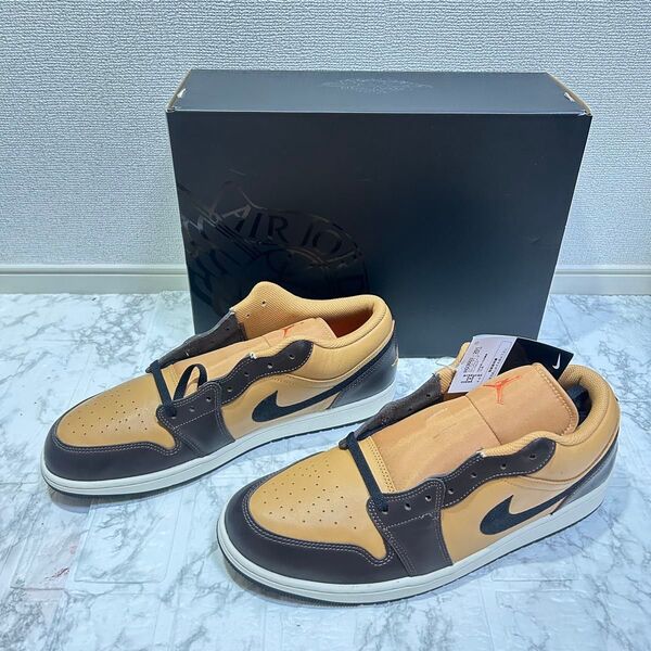 新品 未使用 エアジョーダン1LOWSE フラックス/バロックブラウン 32cm