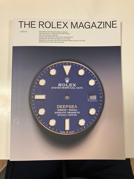 【非売品】ROLEX ロレックス マガジン 2024 オフィシャル カタログ 雑誌