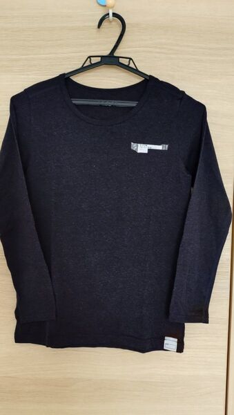 【未使用】無印良品 あったか綿クルーネック長袖Tシャツ 150cm