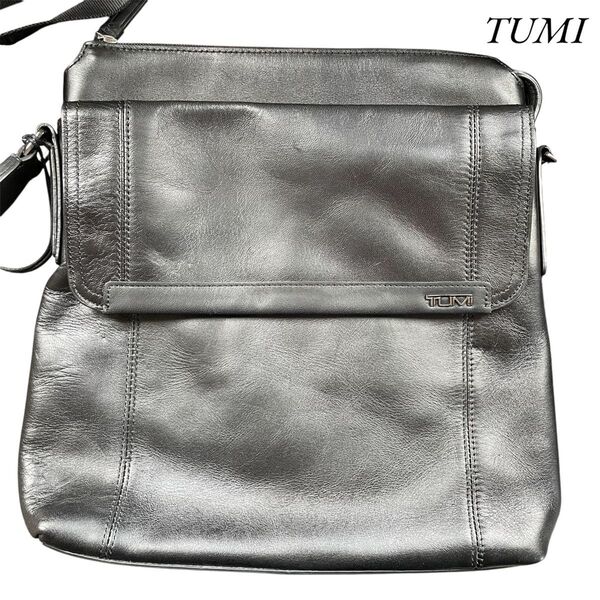 TUMI トゥミ ショルダーバッグ レザー 68604jt