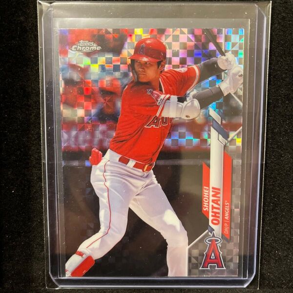 2020 Topps Chrome xfractor 大谷翔平 リフラクターパラレル