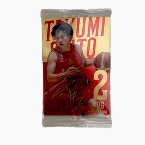 B.LEAGUE ツインウエハース Bリーグウエハース 齋藤拓実 レアカード