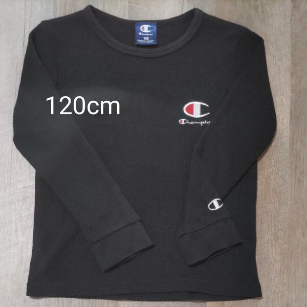 Champion 長袖Tシャツ 120cm ブラック