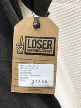 LOSER ストリート スケボー プリント ロゴ Tシャツ Mサイズ 未使用 半袖Tシャツ _画像7