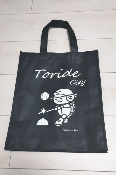 ★6/16 11:59までクーポン利用で200円OFF★とりかめくん トートバッグ(茨城県取手市キャラクター)