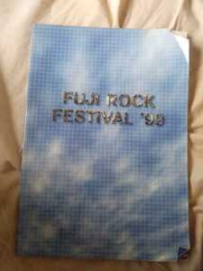 FUJI ROCK FESTIVAL 99 パンフレット　フジロックフェスティバル99