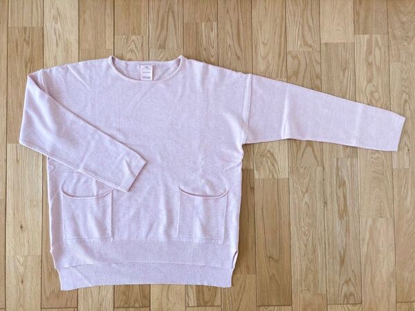 【ZARA】ザラ★セーター、ニット★ベビーピンク★キッズ、girls★164cm★13-14歳