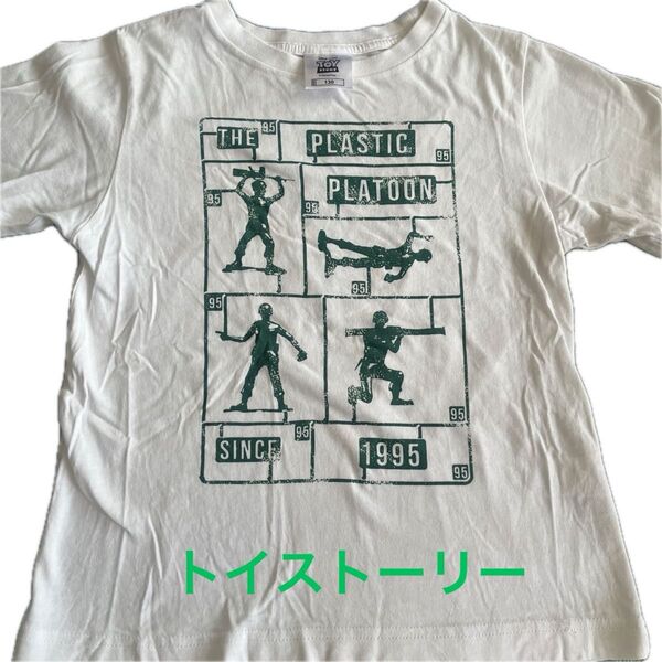 GU トイストーリー グリーンアーミーメン ディズニー コラボ Tシャツ 130