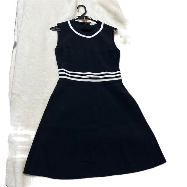 レッドバレンティノ REDVALENTINO ワンピース ネイビー サイズ38