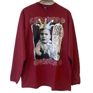 レア 00s OLD STUSSY L/S Tee "KIDS" Tシャツ 未使用
