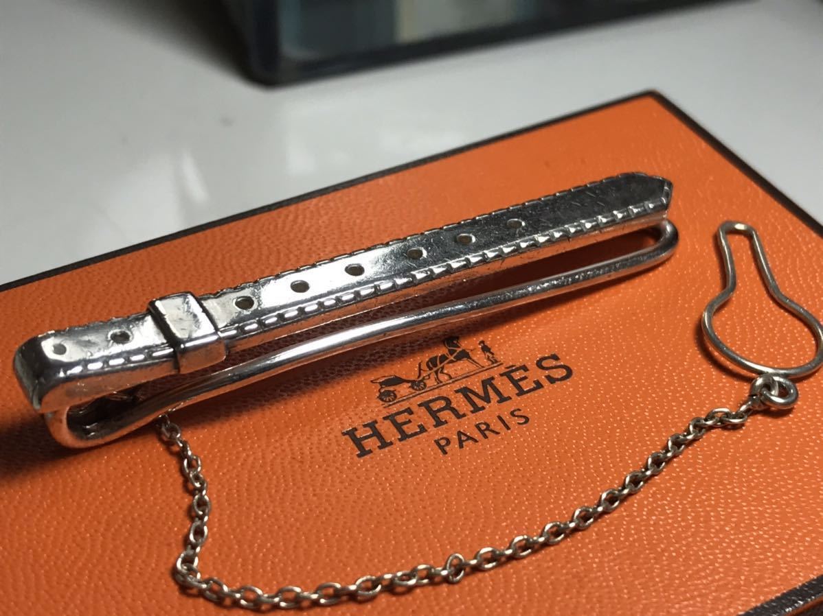 新品 レア HERMES エルメス ロケット ブローチ 《スペースH》 ピン T5