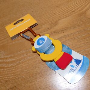 ディズニー プーさん ボトル フック キーチェーン ホルダー