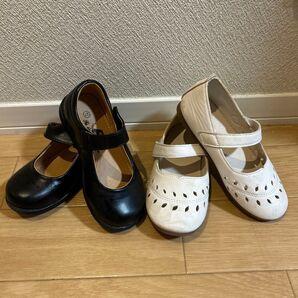 子供フォーマルシューズセット 17センチ~17.5センチ サンダル