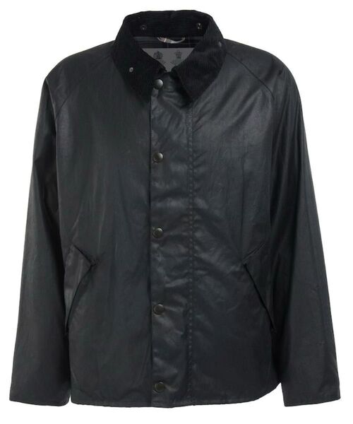 Transport wax jacket サイズ40 ブラック バブアー