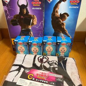 新品未開封!即日発送!キン肉マン一番くじ A賞、B賞、C賞、D賞セット 下位賞オマケ付き