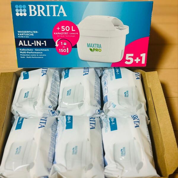 新品 6個 BRITA マクストラ プロ 交換用 フィルター カートリッジ ブリタ