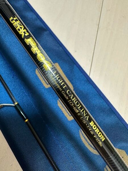 【新品】UFM/ウエダ ★PRO4 ★ライトキャロライナ ★LCS-60B ★ボロン ★スピニング ★バスロッド