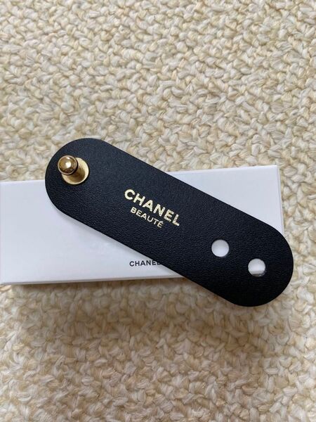 CHANEL ノベルティ コードホルダー ブラック 未使用
