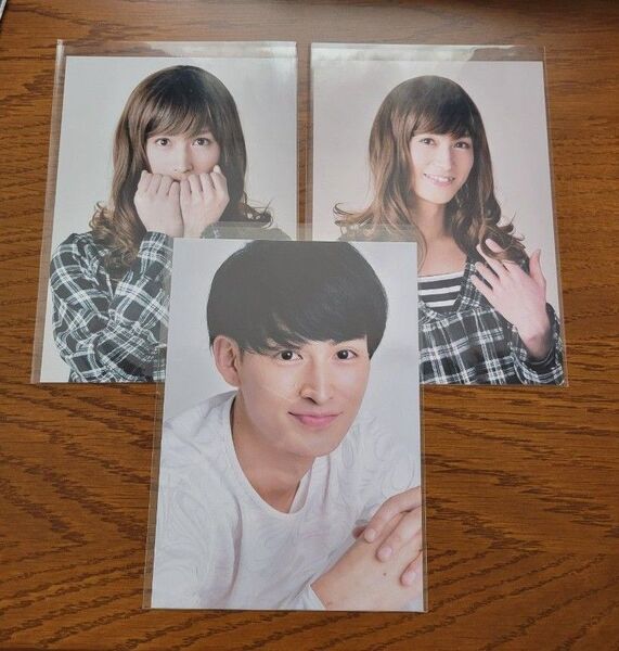 美品 松田凌 舞台 99才まで生きたあかんぼう ブロマイド 2L版 セット