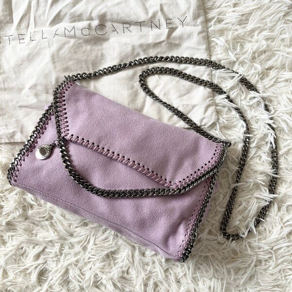 STELLA McCARTNEY ステラマッカートニー ファラベラ チェーン ショルダーバッグ ピンク
