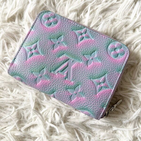 LOUISVUITTON ルイヴィトン ジッピーコインパース モノグラムアンプラント サマースターダスト