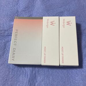 Wonjungyo(ウォンジョンヨ)モイストリッププライマー×2 Perfect Diary ベルベットリップステイン020 ×1