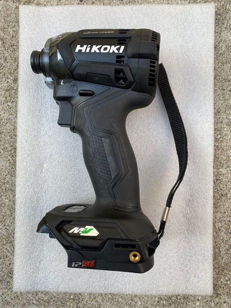 HiKOKI インパクトドライバー 送料無料 WH36DC 、ブラック、中古品、本体のみ。