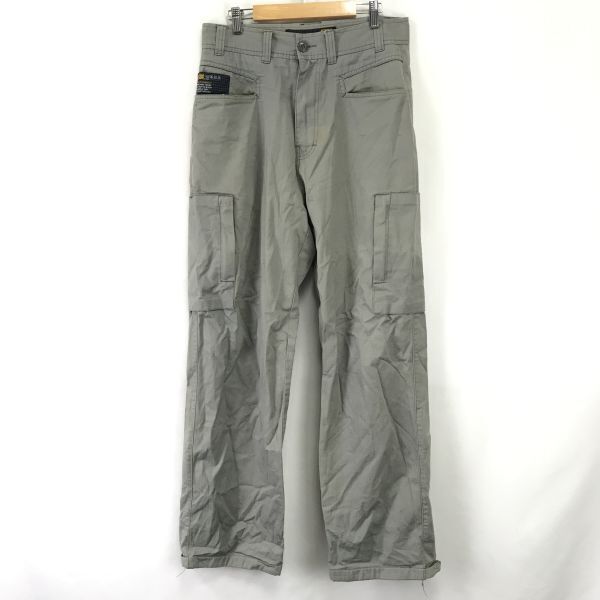 アルファヌメリック/ALPHANUMERIC★カーゴパンツ【W30/メンズM程度/股下81cm/gray/グレー】ズボン/Pants/Trouser◆BH919