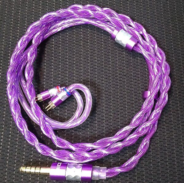 NICEHCK PurpleMoon イヤホンケーブル 中古