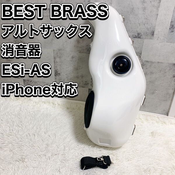 BEST BRASS ベストブラス アルトサックス 消音器 ESi-AS 消音機 e-Sax i イーサックスアイ