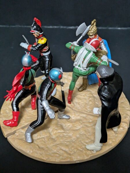 仮面ライダージオラマフィギュア3種セット