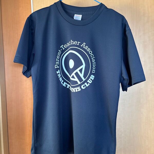 卓球クラブ Tシャツ ネイビー