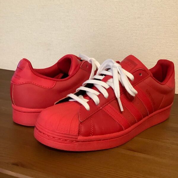 adidas SUPERSTAR スカーレットGX4988