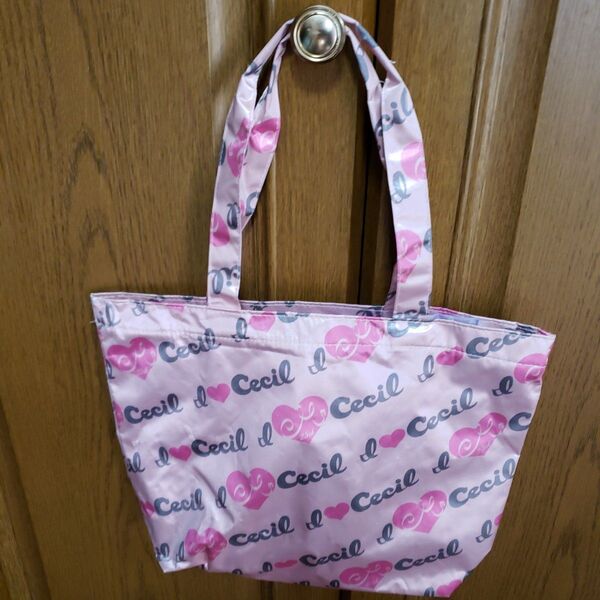 CECIL McBEE セシルマクビー トートバッグ ピンク
