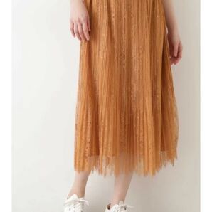 【美品】プリーツスカート(ロングスカート)ナチュラルビューティーベーシック
