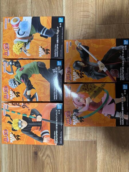 NARUTO-ナルト- NARUTOP99 フィギュア 5体セット まとめ売り