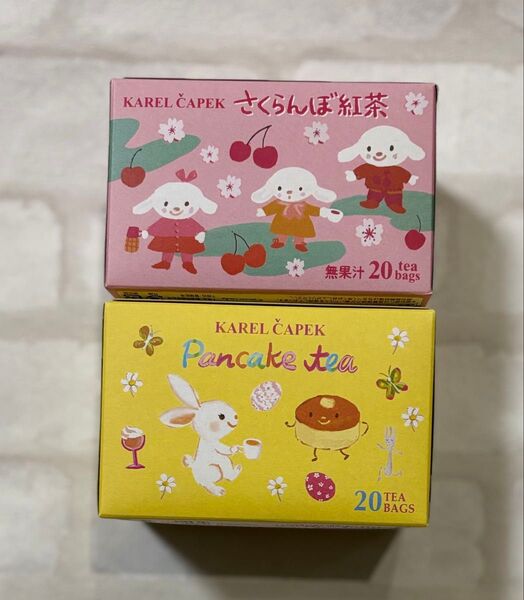 カレルチャペック さくらんぼ パンケーキティー限定フレーバー 40個セット