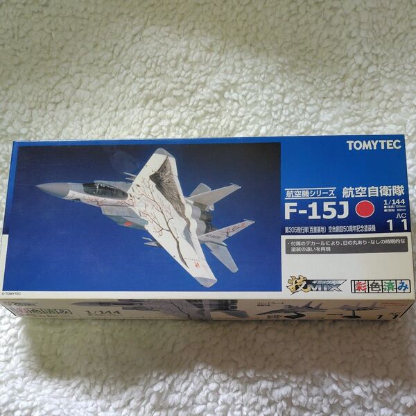 TOMYTEC 技MIX AC11 1/144 航空自衛隊 F-15J 第305飛行隊(百里基地) 空自創設50周年記念塗装機