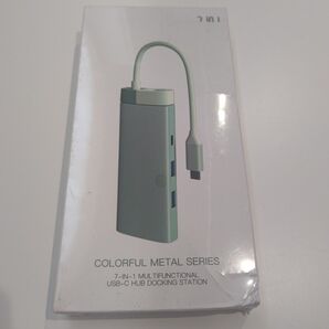 7-in-1 USB Cハブ USB-Cハブ 4K出力 100W ドッキング