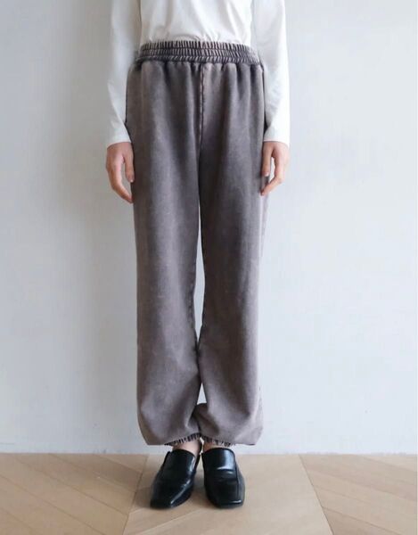 【未使用】シールームリン Acid dye ダメージ スウェットパンツ