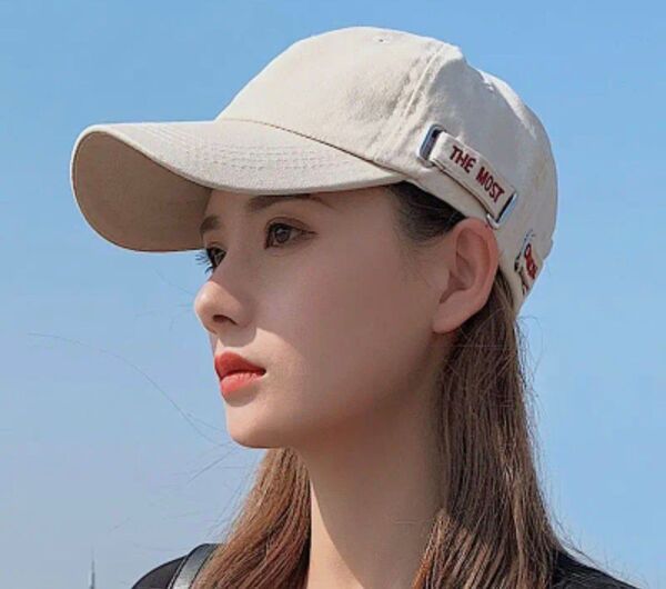 新品未使用 キャップ 帽子 アウトドア ベージュ 日除け スポーツ