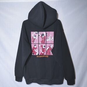 新品 パーカー XL 音駒高校 ハイキュー アニメ 映画 裏起毛 プルオーバー