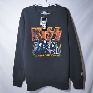 新品 トレーナー XL キッス KISS ラブガン ツアー スウェット 裏起毛