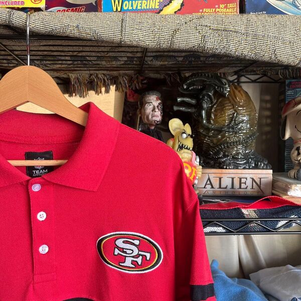 アメリカ古着 NFL 49ers ポロシャツ