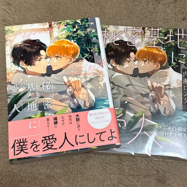 秘密基地に愛人 内海ロング アニメイト限定小冊子