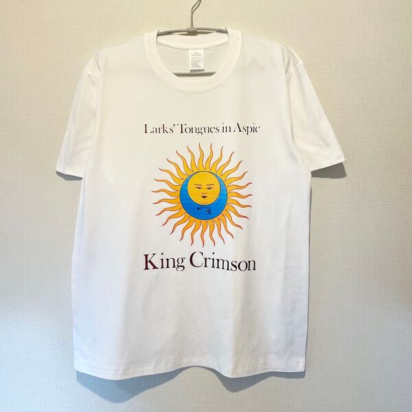 King Crimson Tシャツ Lサイズ バンドTシャツ バンT キングクリムゾン Tee 太陽と戦慄